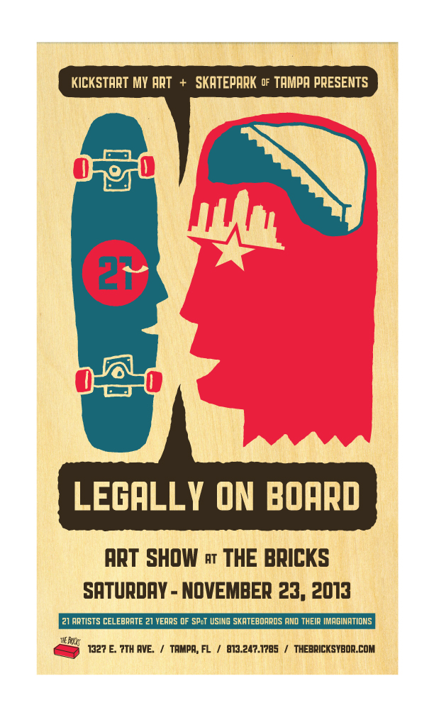 Legally On Board Art Show (21 Years of SPoT)